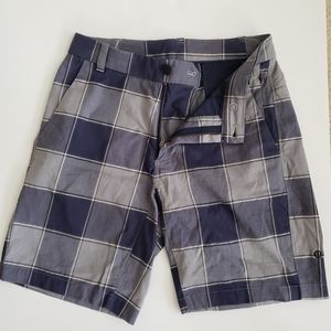Lululemon Athletica Flat Front Plaid Shorts